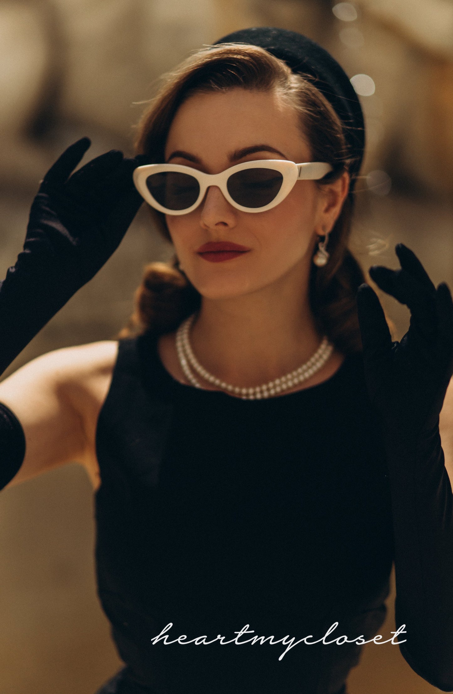 Tiffany - LBD classic pencil Audrey Hepburn inspired