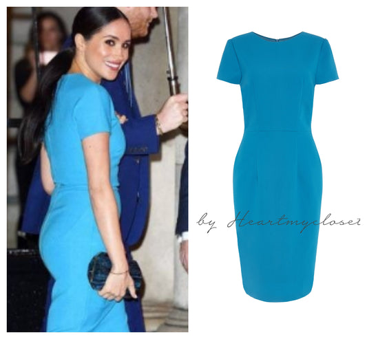 Blue dress - Meghan Markle inspired dress