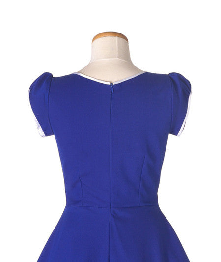 ALICE - vintage 60s retro swing with satin trim